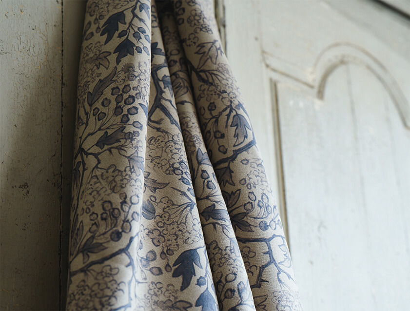 RHS Collection Gertrude Jekyll Linen Cotton Blue